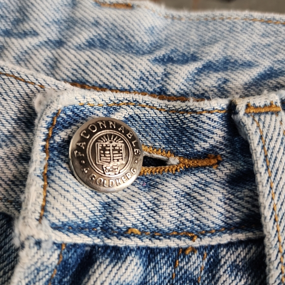 Vintage Faconnable Women's High Rise Jeans - Picture 3 of 7